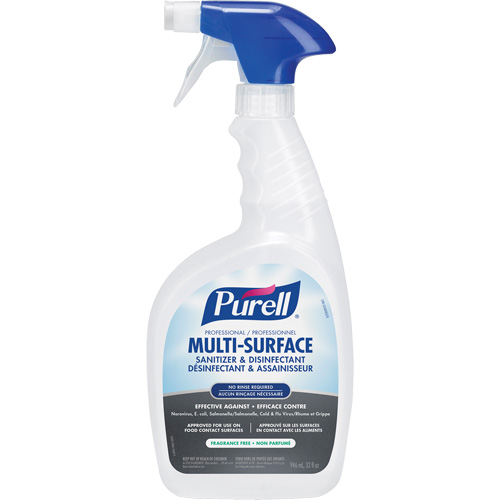 Produit d&eacute;sinfectant professionnel pour toutes surfaces, 946 ml, Bouteille &agrave; g&acirc;chette Les Fournitures Industrielles Méga