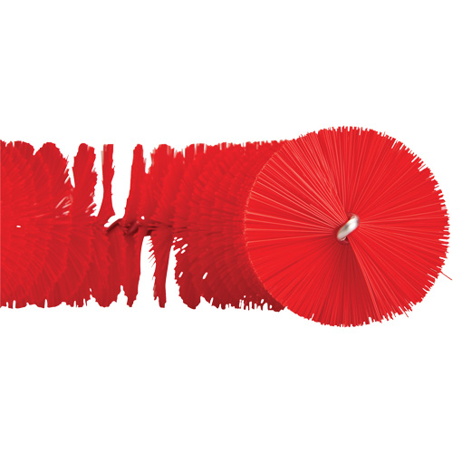 Hooked Brush, Medium/Stiff Bristles, 15-1/2" Long, Red Les Fournitures Industrielles Méga