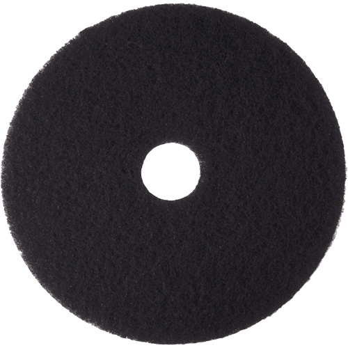 High Productivity Floor Pad, 16", Stripping, Black Les Fournitures Industrielles Méga