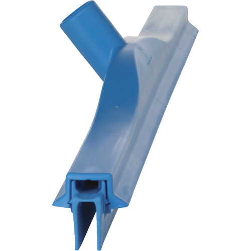 Double Blade Ultra Hygiene Squeegee, 24", Blue Les Fournitures Industrielles Méga