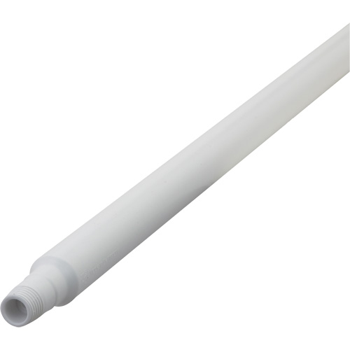 Manche ultra hygi&eacute;nique, Balai/Grattoir/Raclette, Blanc, Ergonomique, 59" lo Les Fournitures Industrielles Méga