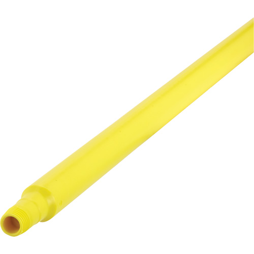 Manche ultra hygi&eacute;nique, Balai/Grattoir/Raclette, Jaune, Ergonomique, 59" lo Les Fournitures Industrielles Méga