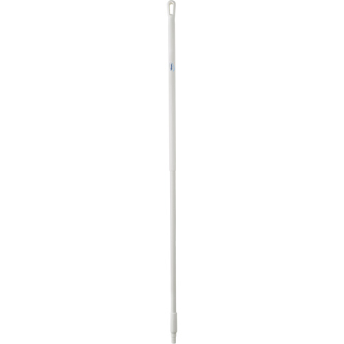 Handle, Broom/Scraper/Squeegee, White, Standard, 59" L Les Fournitures Industrielles Méga