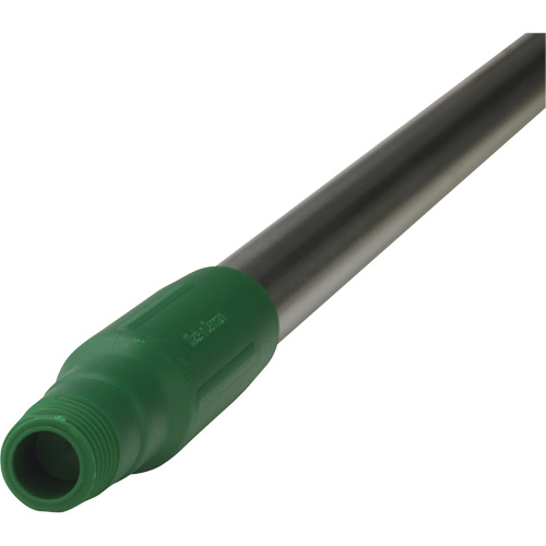 Handle, Broom/Scraper/Squeegee, Green, Standard, 59" L Les Fournitures Industrielles Méga