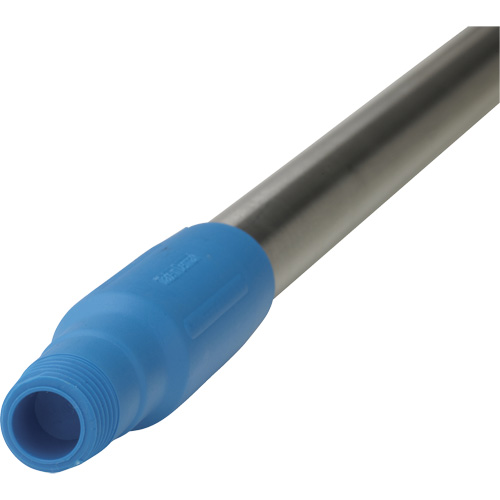 Handle, Broom/Scraper/Squeegee, Blue, Standard, 59" L Les Fournitures Industrielles Méga