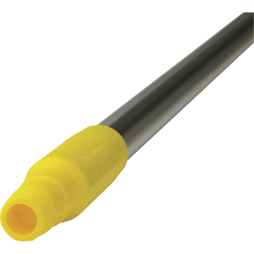 Handle, Broom/Scraper/Squeegee, Yellow, Standard, 59" L Les Fournitures Industrielles Méga