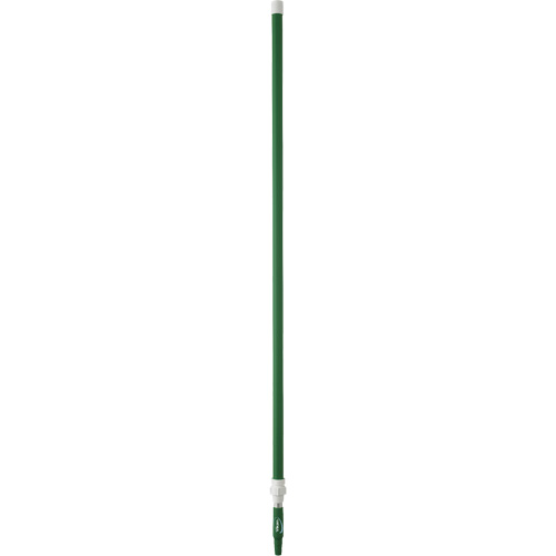 Manche de brosse pour plateforme, Brosse/Support &agrave; tampon, Vert, T&eacute;lescopique, 62"-113" lo Les Fournitures Industrielles Méga