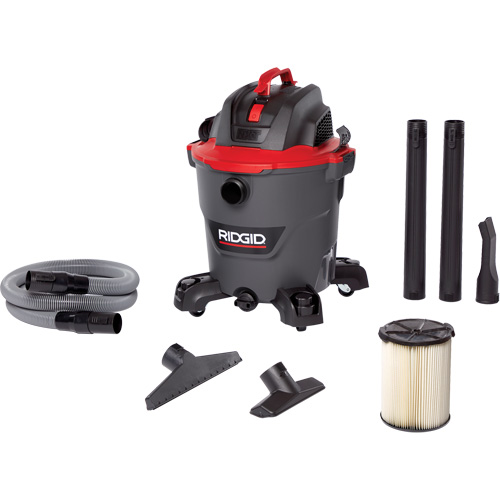 Aspirateur industriel NXT, Secs-humides, 5 CV, 12 gal. US (45,4 litres) Les Fournitures Industrielles Méga