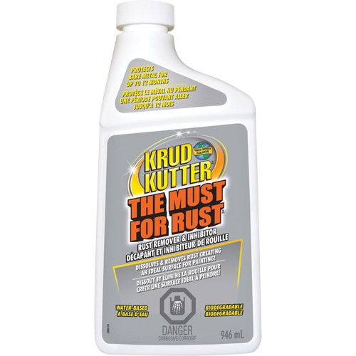 The Must for Rust Rust Remover & Inhibitor, Bottle Les Fournitures Industrielles Méga