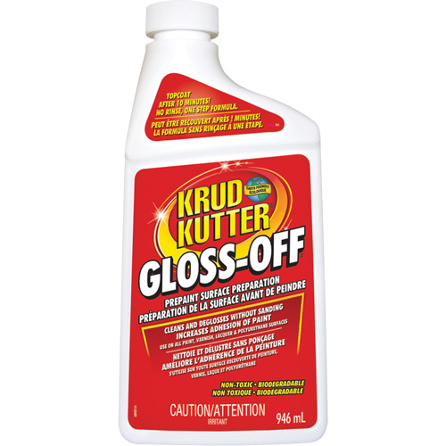 Pr&eacute;paration de surface avant l'application Gloss Off, 946 ml, Bouteille Les Fournitures Industrielles Méga
