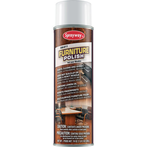 Vernis pour meubles, 20 oz, Canette a&eacute;rosol Les Fournitures Industrielles Méga