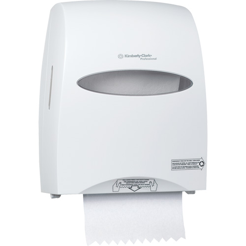 Sanitouch Hard Roll Towel Dispenser, Manual/No-Touch, 12.63" W x 10.2" D x 16.13" H Les Fournitures Industrielles Méga