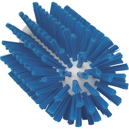 Brosse pour l'hygi&egrave;ne des aliments, Soies Moyen, Longueur de 6", Bleu Les Fournitures Industrielles Méga