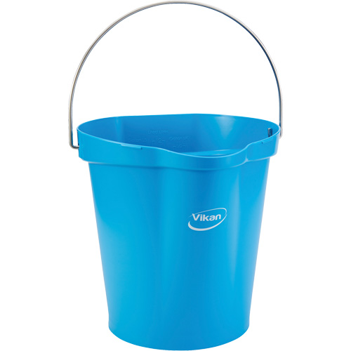 Food Hygiene Bucket, Blue, 3 US gal. Les Fournitures Industrielles Méga