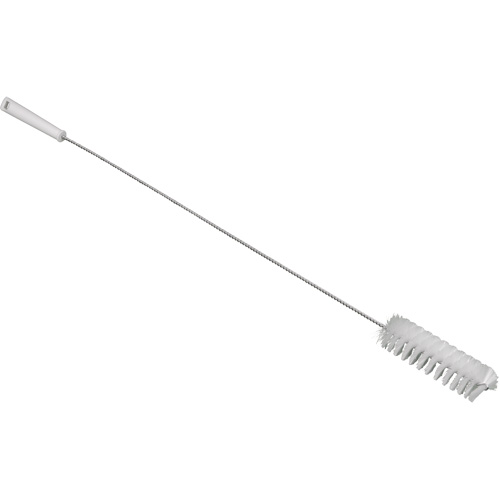 Brush with Flexible Handle, Medium Bristles, 36" Long, White Les Fournitures Industrielles Méga