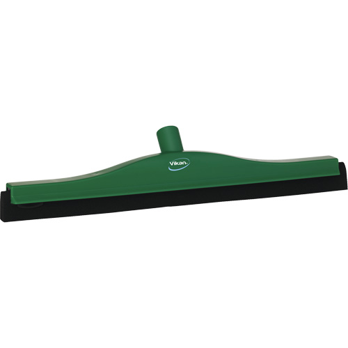 Fixed Head Food Hygiene Floor Squeegee, 20", Green Les Fournitures Industrielles Méga