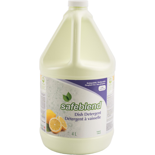 D&eacute;tergent pour vaisselle, Liquide, 4 L, Citron Les Fournitures Industrielles Méga