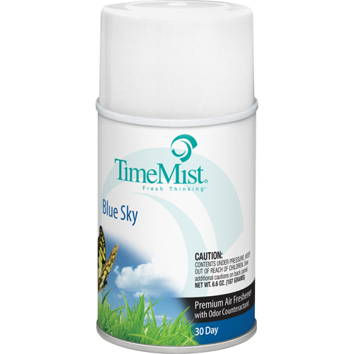 Purificateur dair industriel TimeMist, Ciel bleu, Canette a&eacute;rosol/Cartouche Les Fournitures Industrielles Méga