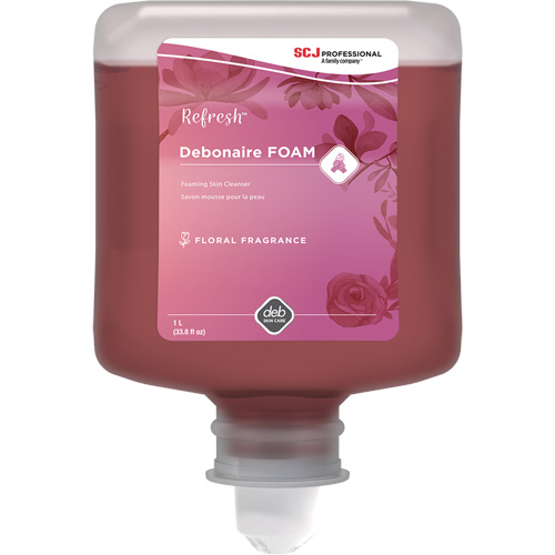 Refresh Debonaire Hand Soap, Foam, 1 L, Scented Les Fournitures Industrielles Méga