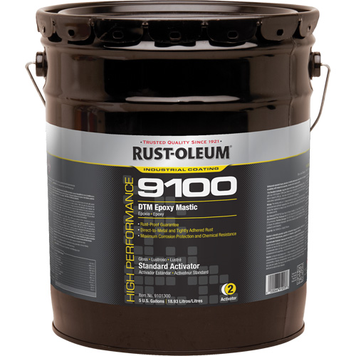 Activateur standard pour mastic &eacute;poxy DTM du syst&egrave;me 9100, 5 gal., Seau Les Fournitures Industrielles Méga
