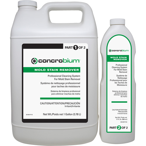 Concrobium&reg; Professional Mold Stain Remover, 3.78 L, Jug Les Fournitures Industrielles Méga