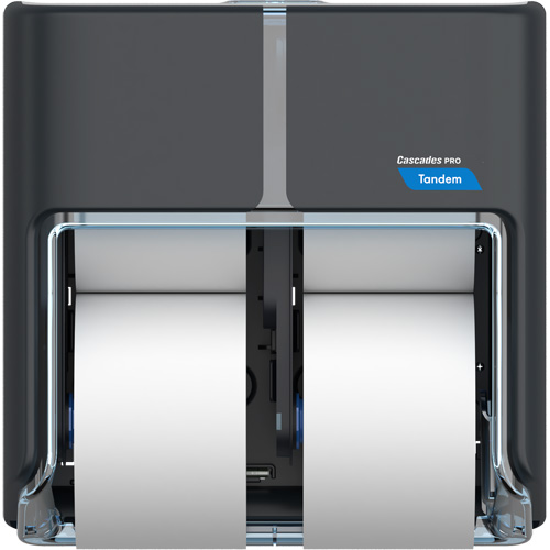 Pro Tandem Four Roll High Capacity Toilet Paper Dispenser, Multiple Roll Capacity Les Fournitures Industrielles Méga