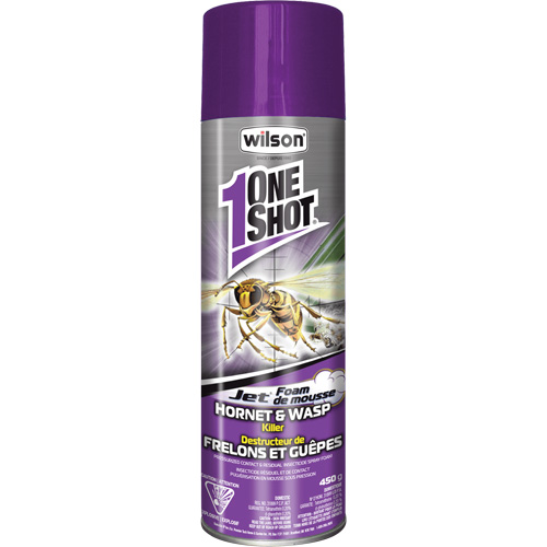 One Shot Wasp & Hornet Repellent, 450 g, Aerosol Can Les Fournitures Industrielles Méga