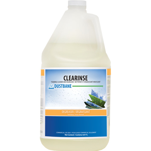 Nettoyant et d&eacute;graissant moussant Clearinse, 4 L, Cruche Les Fournitures Industrielles Méga