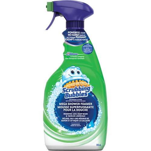Scrubbing Bubbles&reg; Mega Shower Foamer&reg; Bathroom Cleaner, 946 ml, Trigger Bottle Les Fournitures Industrielles Méga