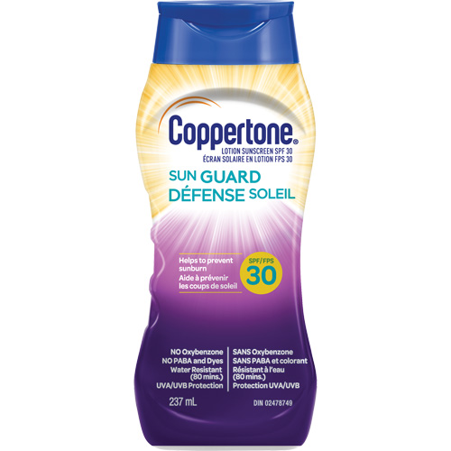 Water Resistant Sunscreen, SPF 30, Lotion Les Fournitures Industrielles Méga