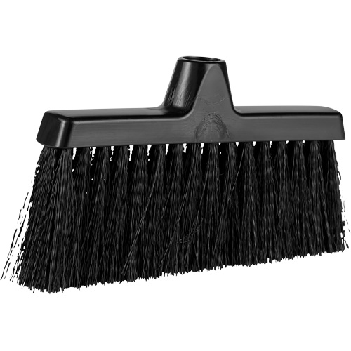 ColorCore Angle Head Broom, Medium Bristles, 10", Polypropylene, Black Les Fournitures Industrielles Méga