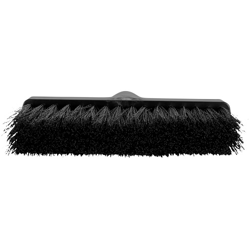ColorCore Angle Head Broom, Medium Bristles, 10", Polypropylene, Black Les Fournitures Industrielles Méga