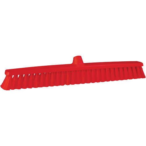 Balai-brosse ColorCore, Crins Fin, 24", Polypropyl&egrave;ne, Rouge Les Fournitures Industrielles Méga