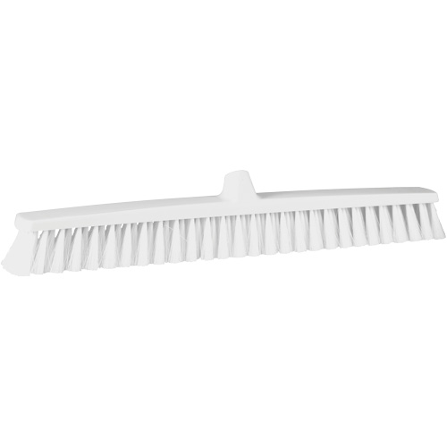 Balai-brosse ColorCore, Crins Fin, 24", Polypropyl&egrave;ne, Blanc Les Fournitures Industrielles Méga