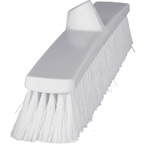 Balai-brosse ColorCore, Crins Fin, 24", Polypropyl&egrave;ne, Blanc Les Fournitures Industrielles Méga