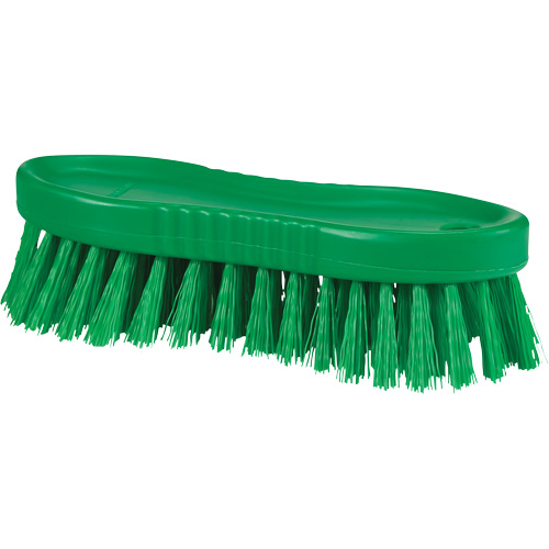 Brosse &agrave; main ColorCore, Soies Ferme, Longueur de 6", Vert Les Fournitures Industrielles Méga
