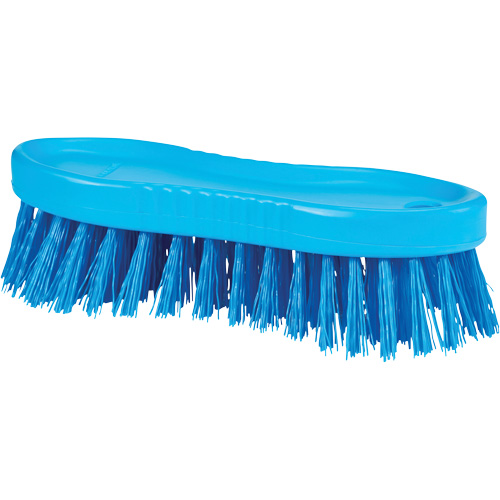 ColorCore Hand Brush, Stiff Bristles, 6" Long, Blue Les Fournitures Industrielles Méga