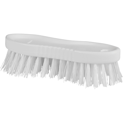 Brosse &agrave; main ColorCore, Soies Ferme, Longueur de 6", Blanc Les Fournitures Industrielles Méga