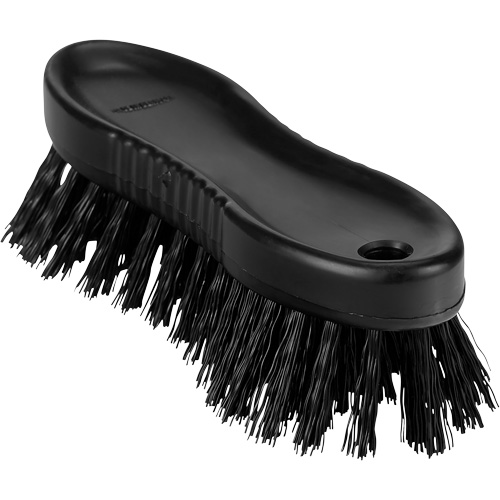 Brosse &agrave; main ColorCore, Soies Ferme, Longueur de 6", Noir Les Fournitures Industrielles Méga