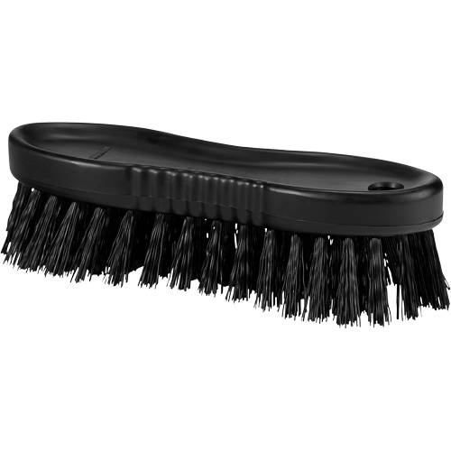 Brosse &agrave; main ColorCore, Soies Ferme, Longueur de 6", Noir Les Fournitures Industrielles Méga