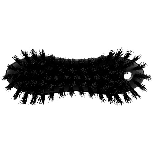 Brosse &agrave; main ColorCore, Soies Ferme, Longueur de 6", Noir Les Fournitures Industrielles Méga