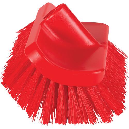 ColorCore High-Low Brush, Stiff Bristles, 10" Long, Red Les Fournitures Industrielles Méga