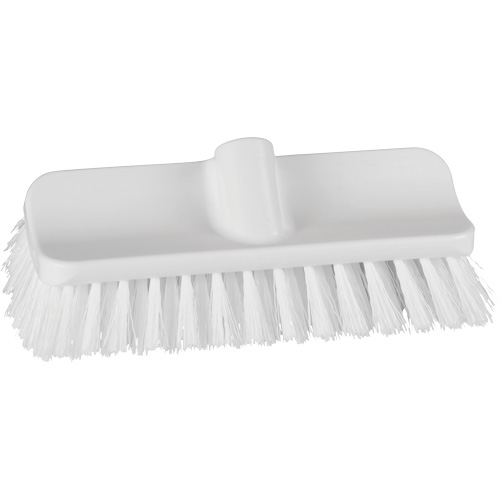 ColorCore High-Low Brush, Stiff Bristles, 10" Long, White Les Fournitures Industrielles Méga