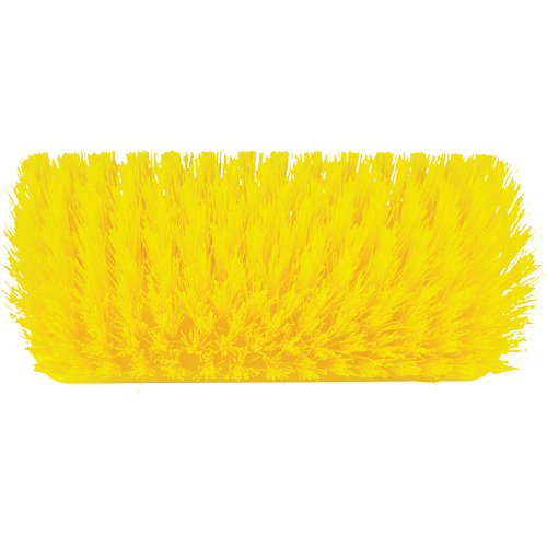 ColorCore High-Low Brush, Stiff Bristles, 10" Long, Yellow Les Fournitures Industrielles Méga