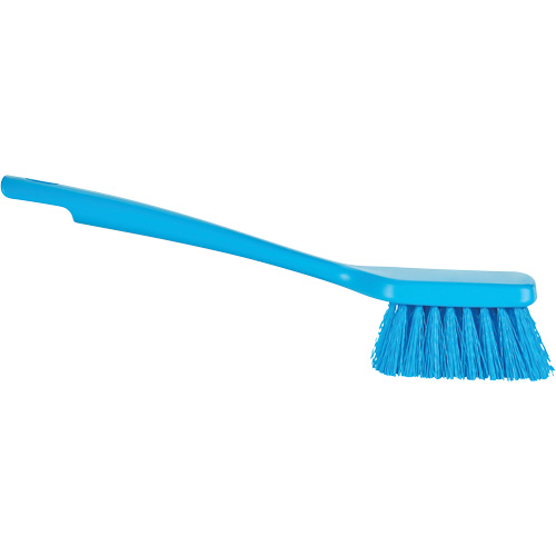 ColorCore Short Handle Brush, Stiff Bristles, 12" Long, Blue Les Fournitures Industrielles Méga