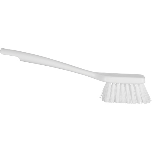 Brosse &agrave; manche court ColorCore, Soies Ferme, Longueur de 12", Blanc Les Fournitures Industrielles Méga