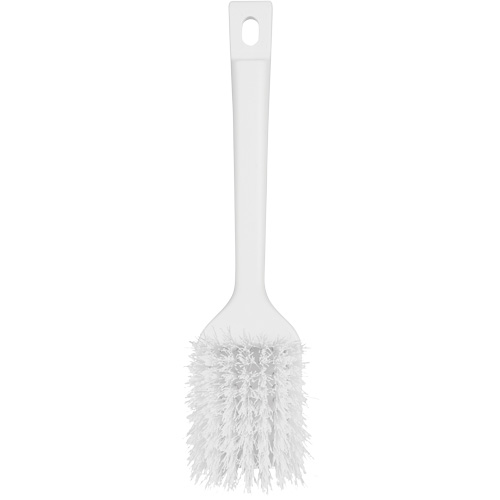 Brosse &agrave; manche court ColorCore, Soies Ferme, Longueur de 12", Blanc Les Fournitures Industrielles Méga