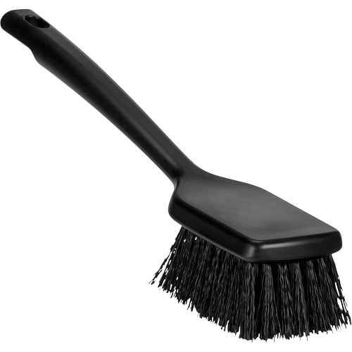 Brosse &agrave; manche court ColorCore, Soies Ferme, Longueur de 12", Noir Les Fournitures Industrielles Méga