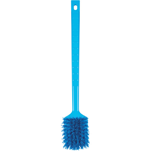 Brosse &agrave; manche long ColorCore, Soies Ferme, Longueur de 20", Bleu Les Fournitures Industrielles Méga
