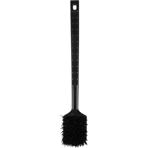 ColorCore Long Handle Brush, Stiff Bristles, 20" Long, Black Les Fournitures Industrielles Méga